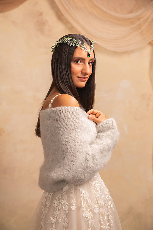 kratšie svadobné bolerko ISABELLA "dotyk snov"