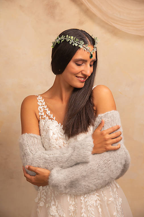 kratšie svadobné bolerko ISABELLA "dotyk snov"