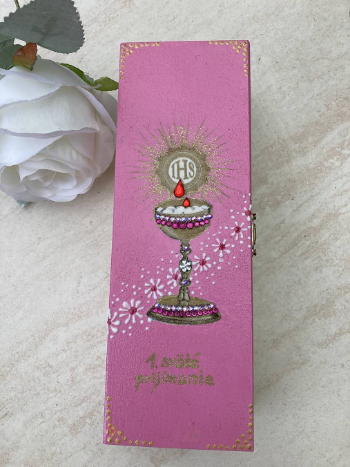 Úložné priestory & Organizácia - Krabička - Prvé sv.prijímanie - 18165130_