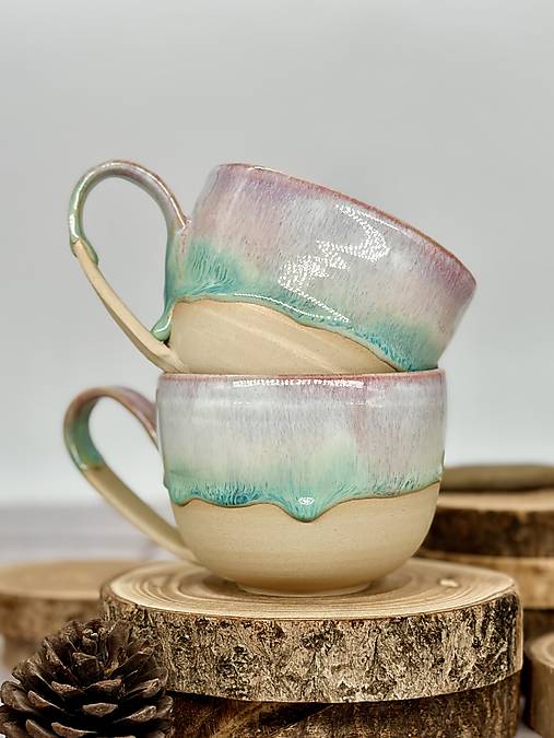 Aurora - šálka latte (280ml, s uškom)