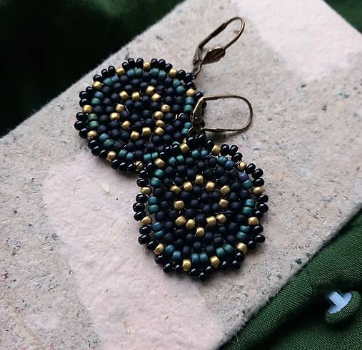 Náušnice - Mandala harmónia - 18165564_