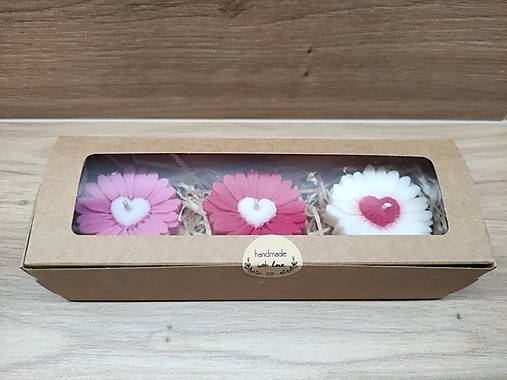 Voňavé sviečky kvietky