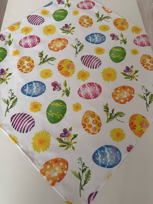 Úžitkový textil - Velikonoční ubrus - 18166245_