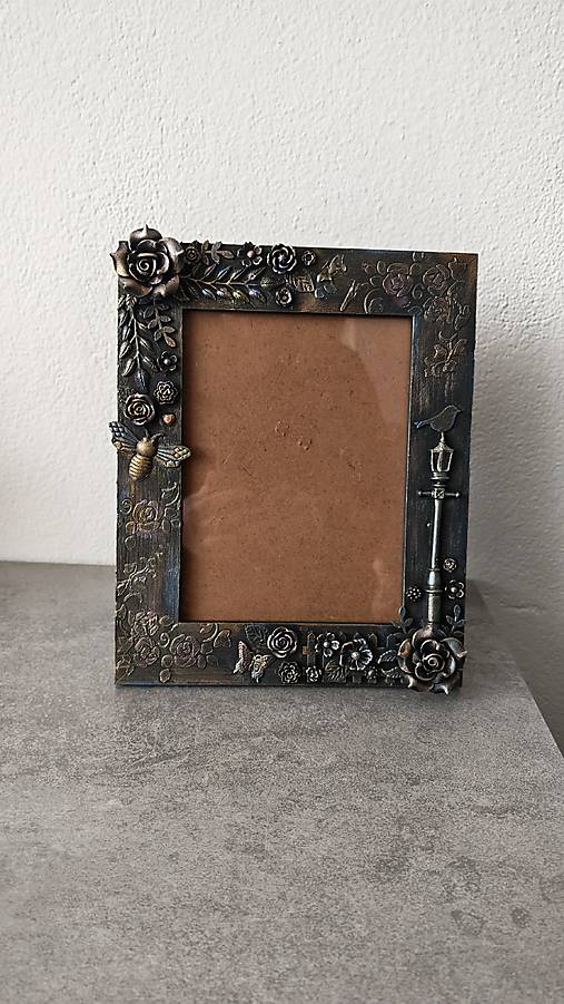 Rámiky - Fotorámik "Jar v záhrade" - 18168115_