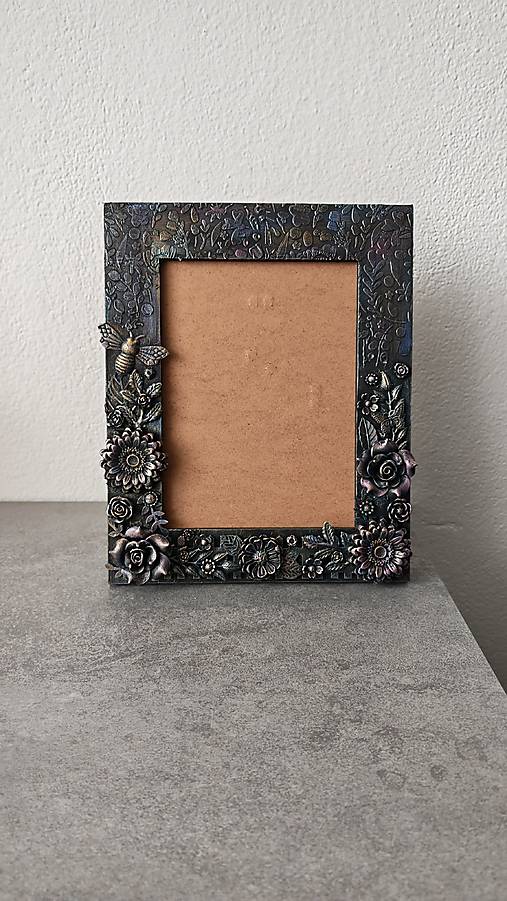 Rámiky - Fotorámik "Záhrada" - 18168146_