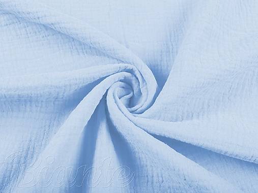 Detský textil - Mušelinová zavinovačka- obliečka 70x70  (70x70  - Modrá) - 18167704_
