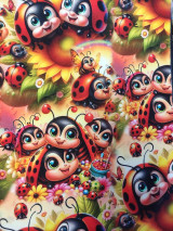 Detské súpravy - Teplakova súprava  (Lienky) - 18166095_