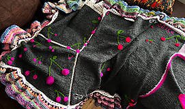 Úžitkový textil - Origo deka ,,Tichá záhrada,, - 18166151_