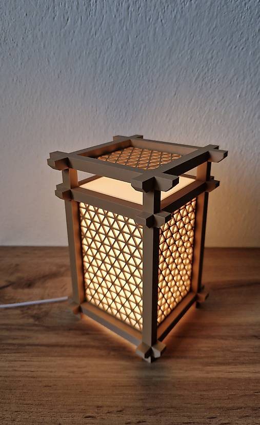 Svietidlá - Shoji lampička| Japonský minimalistický dizajn - 18166730_