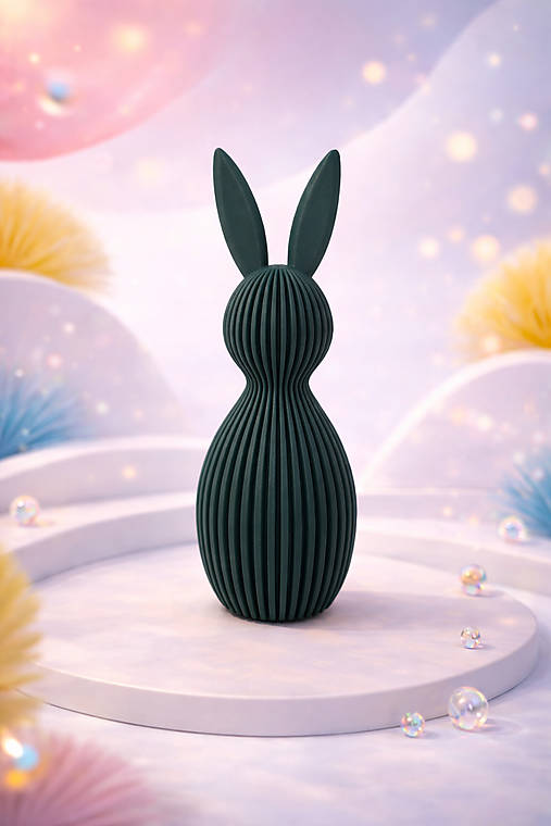 Moderné 3D zajačiky – dizajnová dekorácia do interiéru