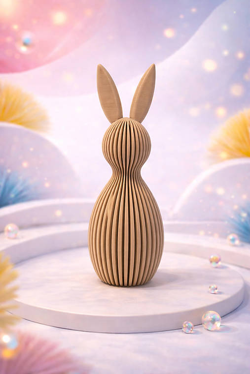 Moderné 3D zajačiky – dizajnová dekorácia do interiéru