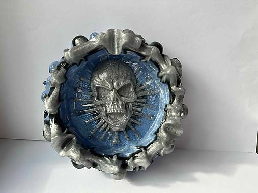 Iné doplnky - Ručne robený popolník zo živice - vzor 2 - 18166505_