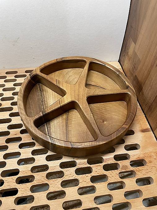 Nádoby - Miska päťcípa hviezda v kruhu - 18169092_