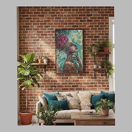 Obrazy - ,,Ružena,, 70x110 - 18170964_