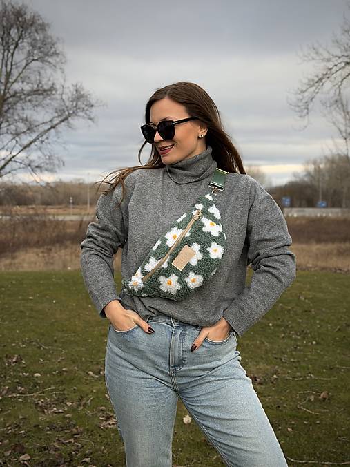 Kabelky - Ľadvinka Teddy Daisy - 18169939_