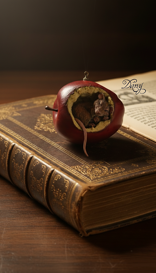 Dekorácie - ~ Jablkový tuláčik ~ - 18168684_