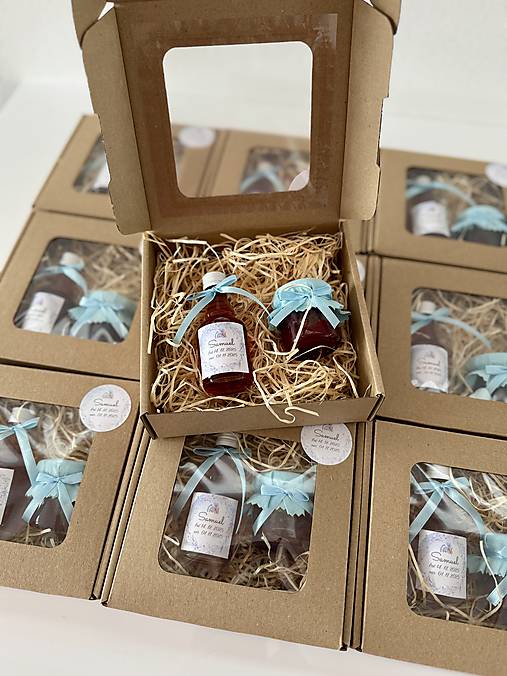 Darčeky pre svadobčanov - Darčeková krabička KRST - 18171739_