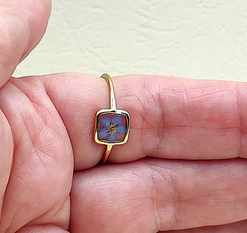 Prstene - Prstienok Nezábudka - R1001 - 18173628_