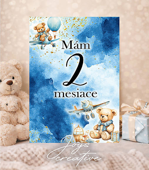 Míľnikové kartičky na fotenie macko v lietadle