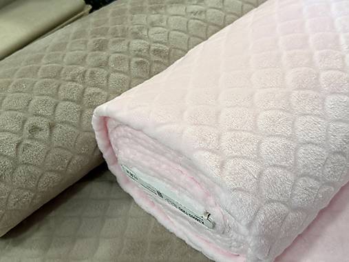 FLEECE/ŠUPINKY BABY RUŽOVE