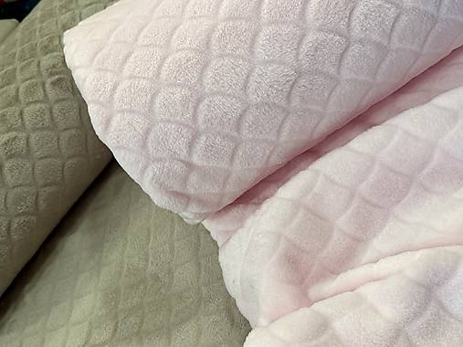 FLEECE/ŠUPINKY BABY RUŽOVE