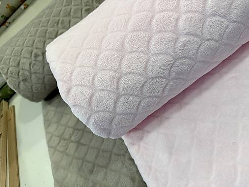 FLEECE/ŠUPINKY BABY RUŽOVE