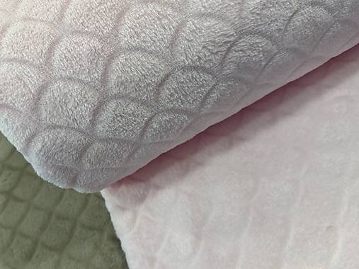 FLEECE/ŠUPINKY BABY RUŽOVE