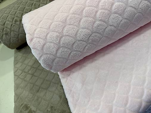 FLEECE/ŠUPINKY BABY RUŽOVE