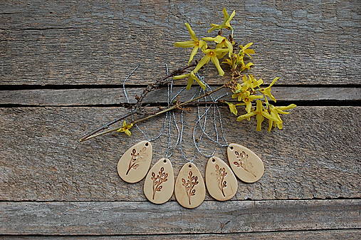 Dekorácie - Keramické vajíčko Natur - 18175035_