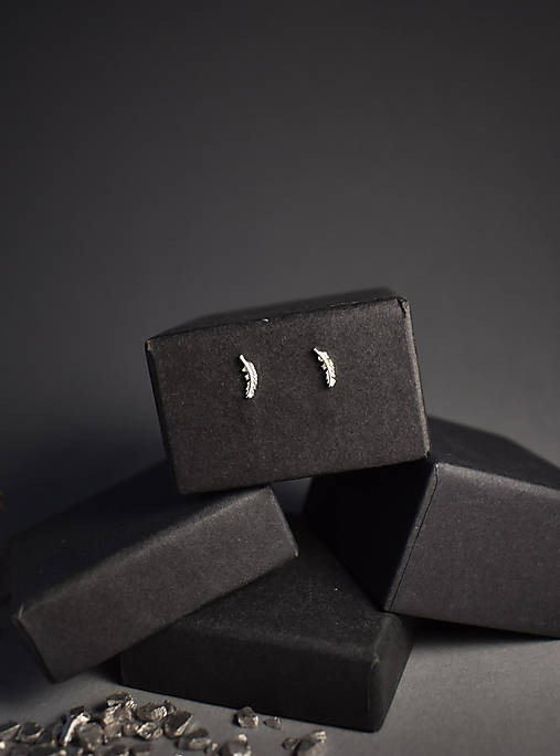 Náušnice - Strieborné náušnice AG925 - KISMET - 18176237_