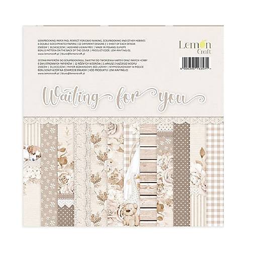 Papier - Scrapbook papier Lemoncraft Waiting for you 12x12 - 18178736_