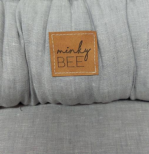 Ľanové hniezdo pre novorodencov