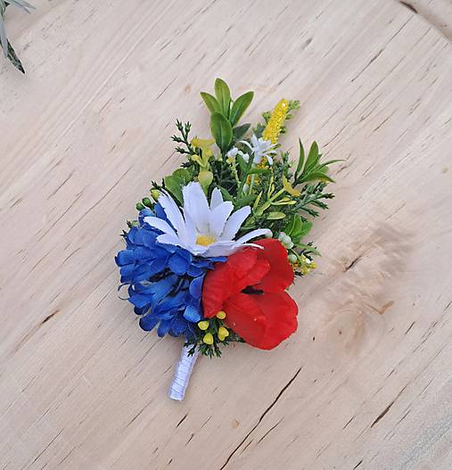 Svadobné pierka - Folklórne pierko pre ženícha - 18177037_