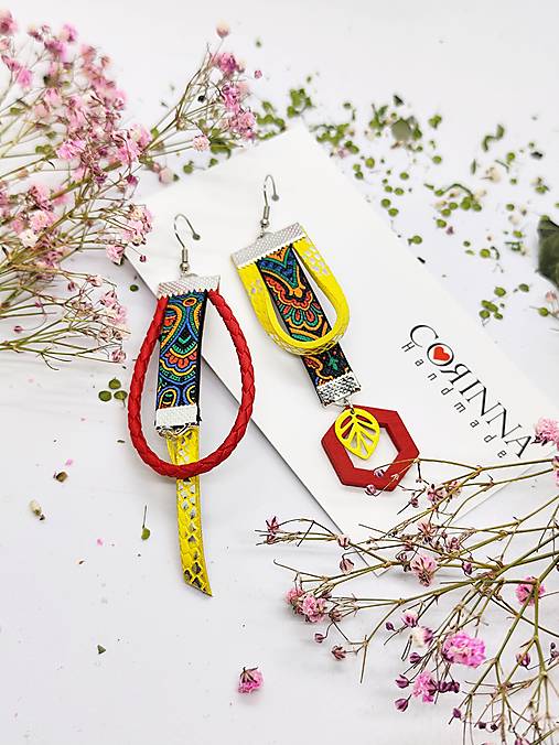 Asymetrické náušnice "KAY"