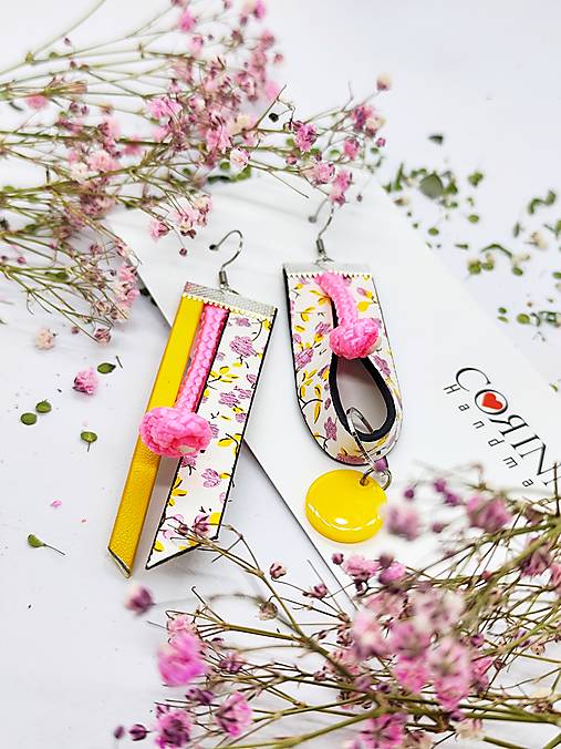 Asymetrické náušnice "ALEXA"