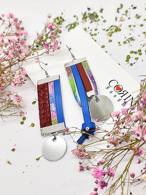 Asymetrické náušnice "BRENDA"