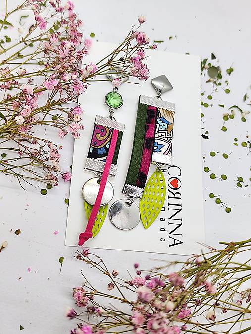 Asymetrické náušnice "ALMA"