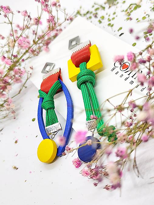 Asymetrické náušnice "JANKA"