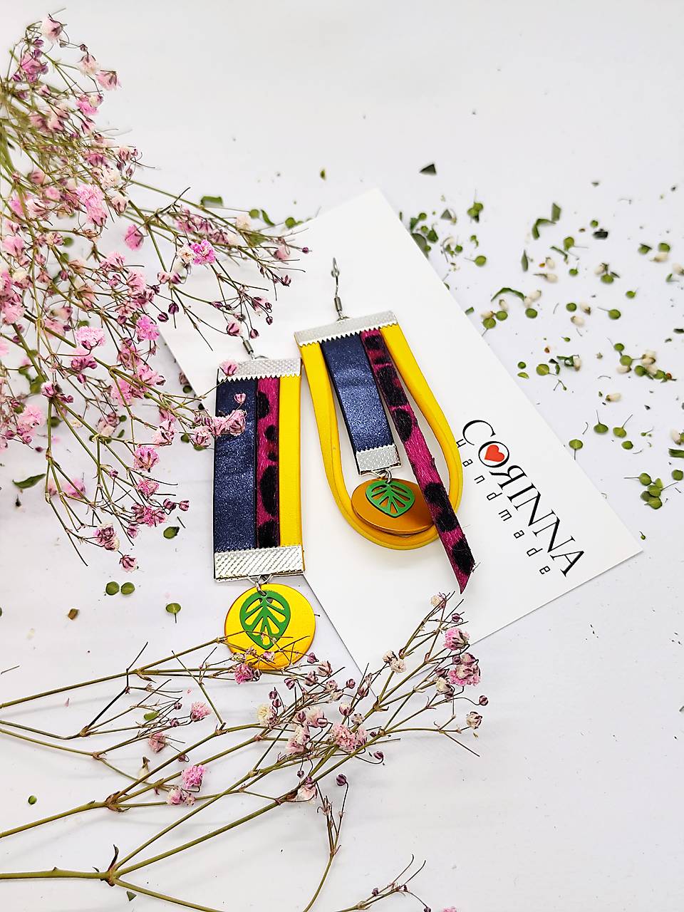 Asymetrické náušnice "ALENKA"