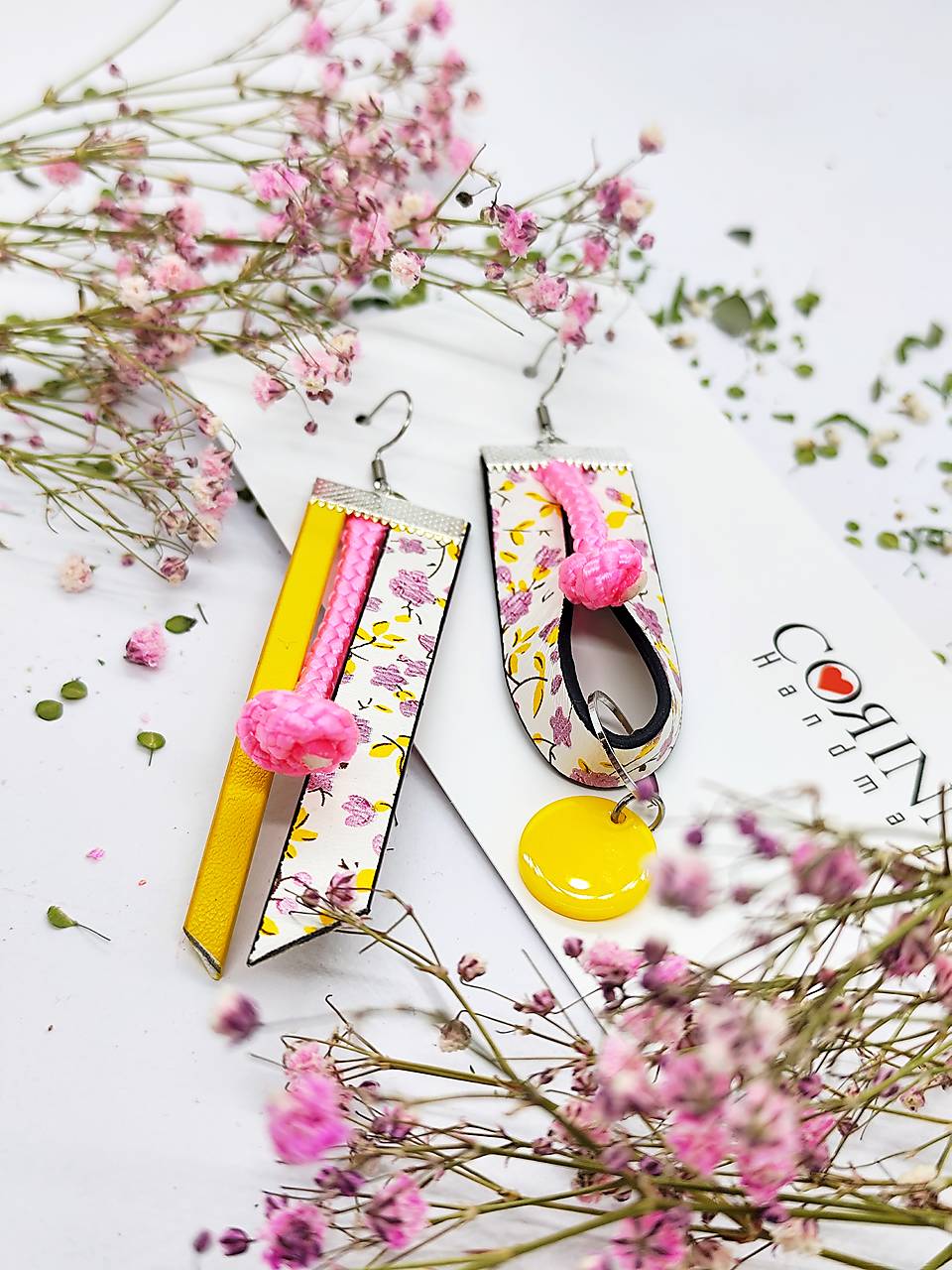 Asymetrické náušnice "ALEXA"