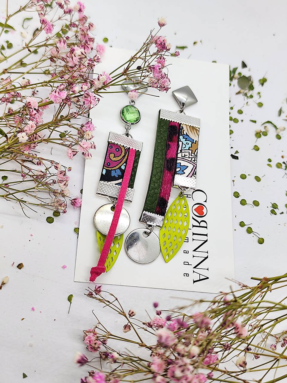 Asymetrické náušnice "ALMA"