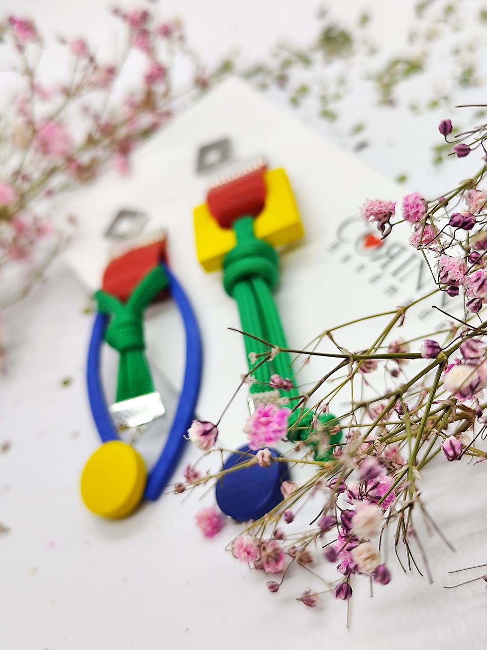 Asymetrické náušnice "JANKA"