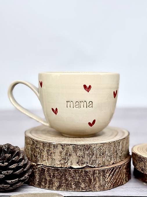 Love - šálka latte mama (280ml, s uškom)