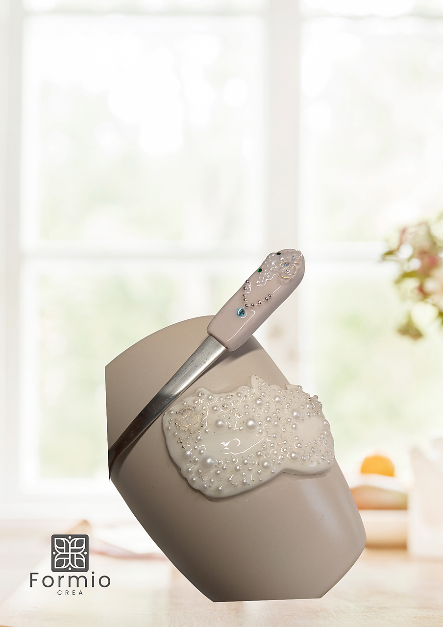 Perlový bál – elegantný set šálky a lyžičky