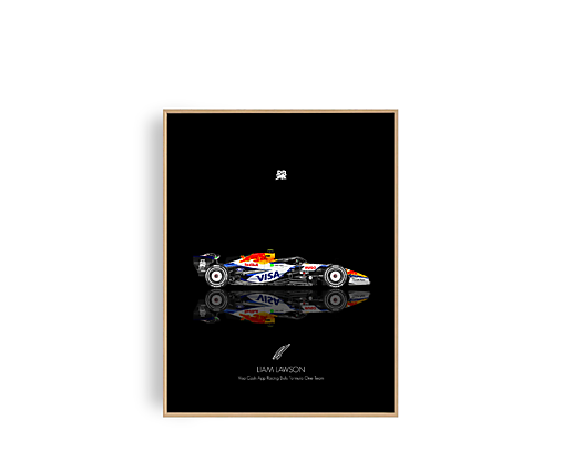 Limitované printy F1 2026 + Certifikát (Černé pozadí)