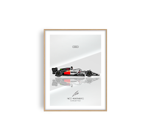 Limitované printy F1 2026 + Certifikát (Světlé pozadí)