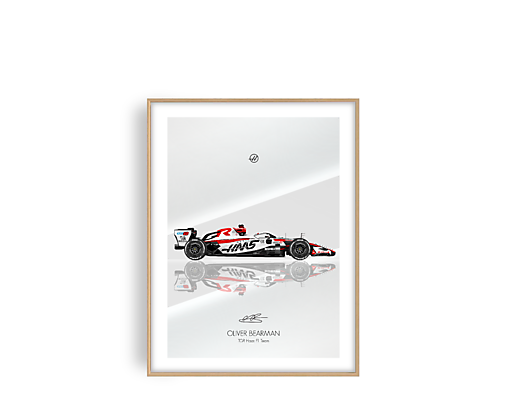 Limitované printy F1 2026 + Certifikát (Světlé pozadí)