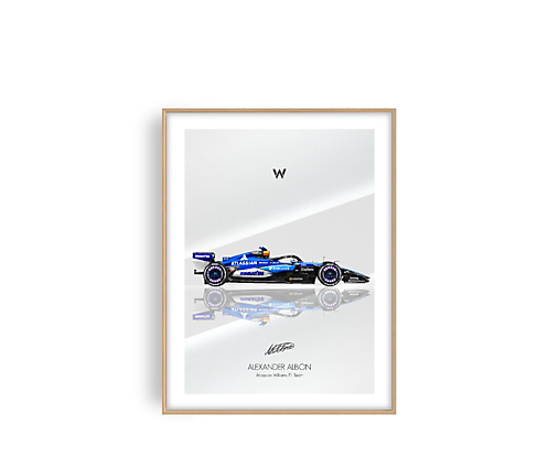 Limitované printy F1 2026 + Certifikát (Světlé pozadí)