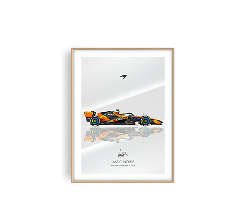 Limitované printy F1 2026 + Certifikát (Světlé pozadí)