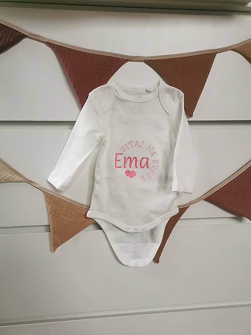 Detské oblečenie - Detské body Ema - 18177718_